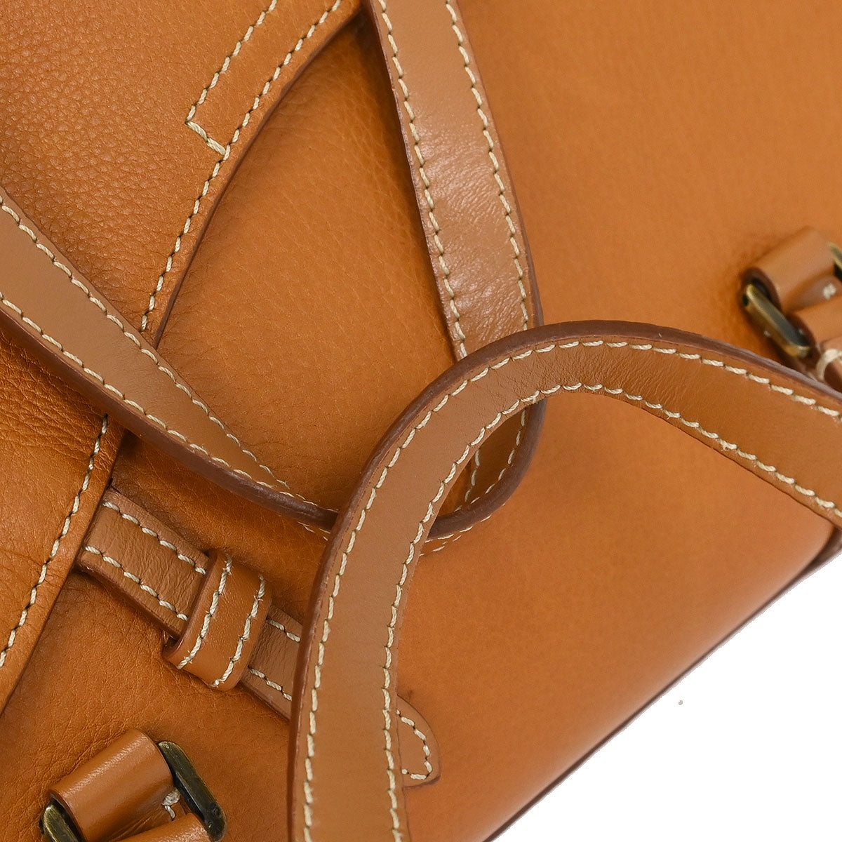 Christian Dior Brown Saddle Shoulder Bag