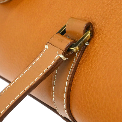 Christian Dior Brown Saddle Shoulder Bag