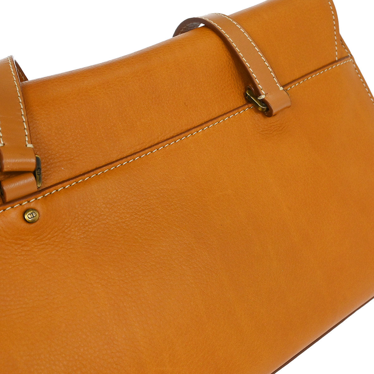 Christian Dior Brown Saddle Shoulder Bag