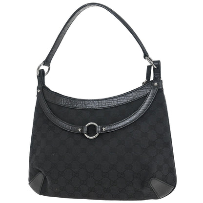 Gucci Black Horsebit Handbag