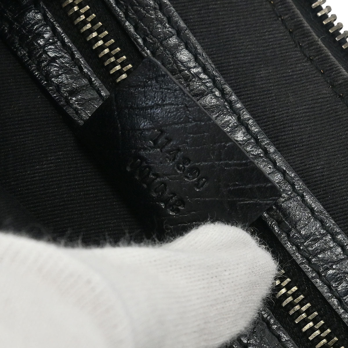 Gucci Black Horsebit Handbag