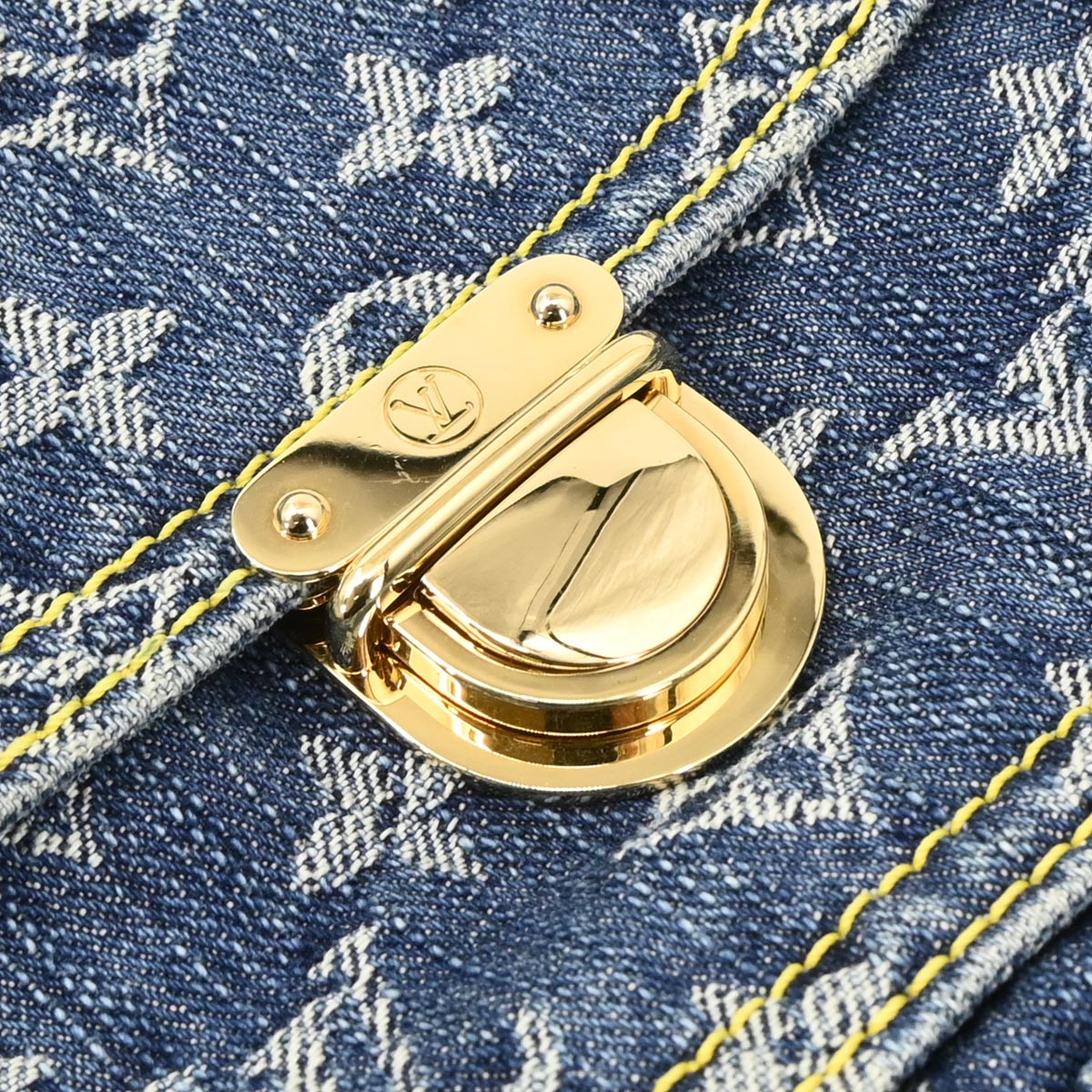 Louis Vuitton Blue Monogram Denim Bum Bag Waist Pouch M95347