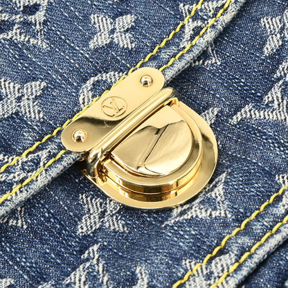 Louis Vuitton Blue Monogram Denim Bum Bag Waist Pouch M95347