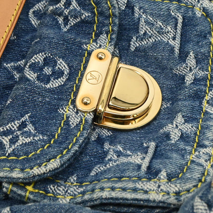 Louis Vuitton Blue Monogram Denim Baggy PM Shoulder Bag M95049