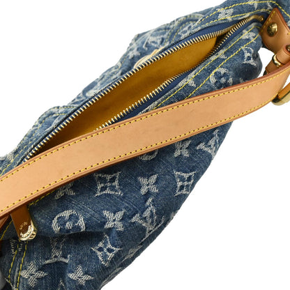 Louis Vuitton Blue Monogram Denim Baggy PM Shoulder Bag M95049