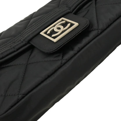 Chanel 2005-2006 Black Nylon Sport Line Waist Bum Bag