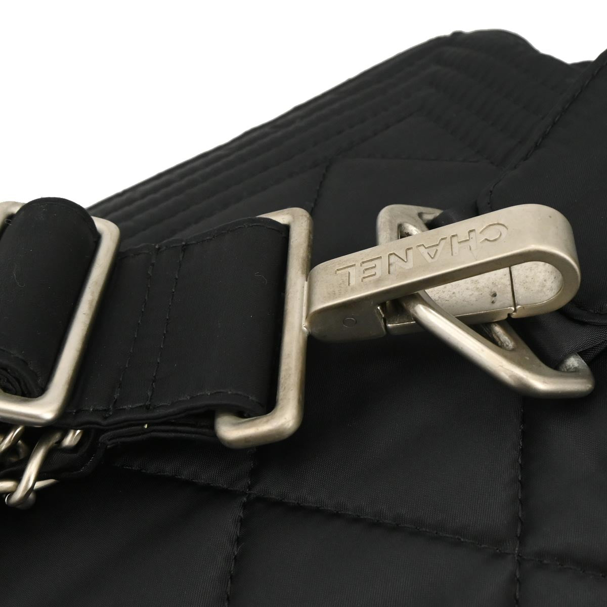 Chanel 2005-2006 Black Nylon Sport Line Waist Bum Bag