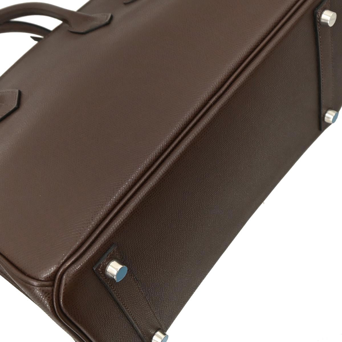 Hermes Chocolat Epsom Birkin 30 Handbag