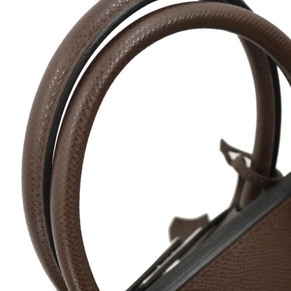 Hermes Chocolat Epsom Birkin 30 Handbag