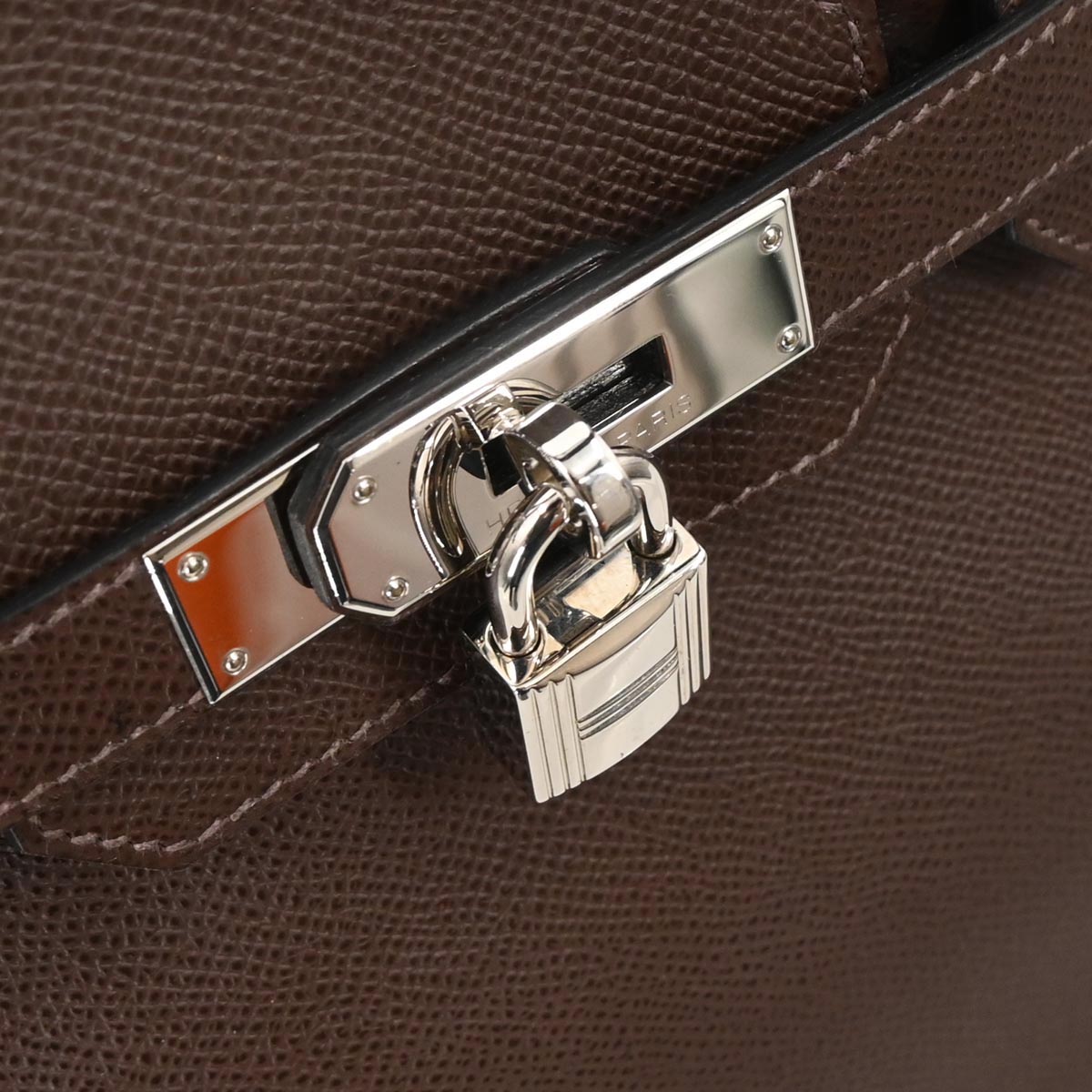 Hermes Chocolat Epsom Birkin 30 Handbag