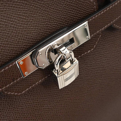 Hermes Chocolat Epsom Birkin 30 Handbag