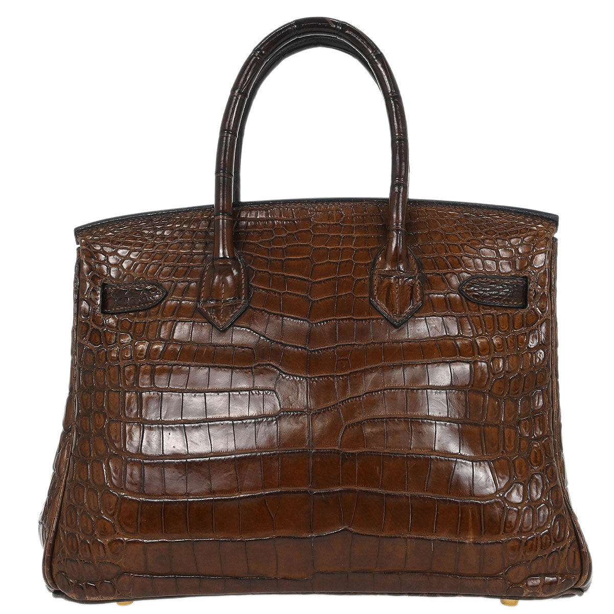 Hermes * Havane Niloticus Birkin 30 Handbag