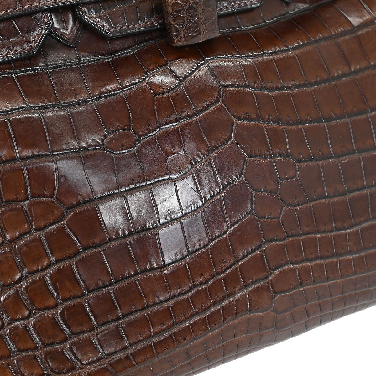 Hermes * Havane Niloticus Birkin 30 Handbag