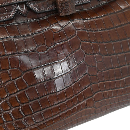 Hermes * Havane Niloticus Birkin 30 Handbag