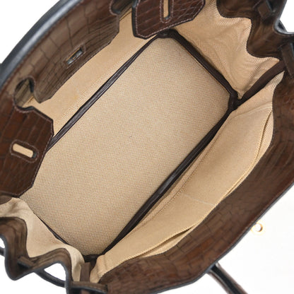 Hermes * Havane Niloticus Birkin 30 Handbag