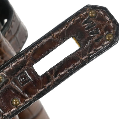 Hermes * Havane Niloticus Birkin 30 Handbag