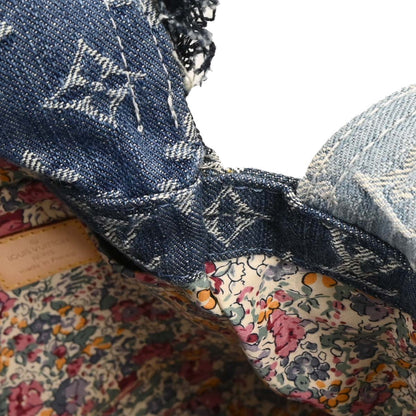 Louis Vuitton Monogram Denim Patchwork Postie 2way Handbag M95374
