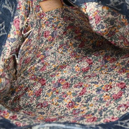 Louis Vuitton Monogram Denim Patchwork Postie 2way Handbag M95374