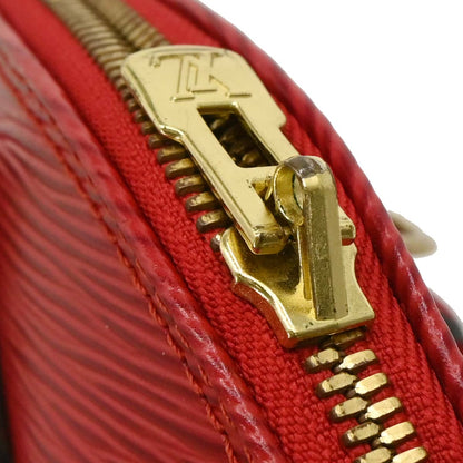 Louis Vuitton Red Epi Alma Handbag M52147