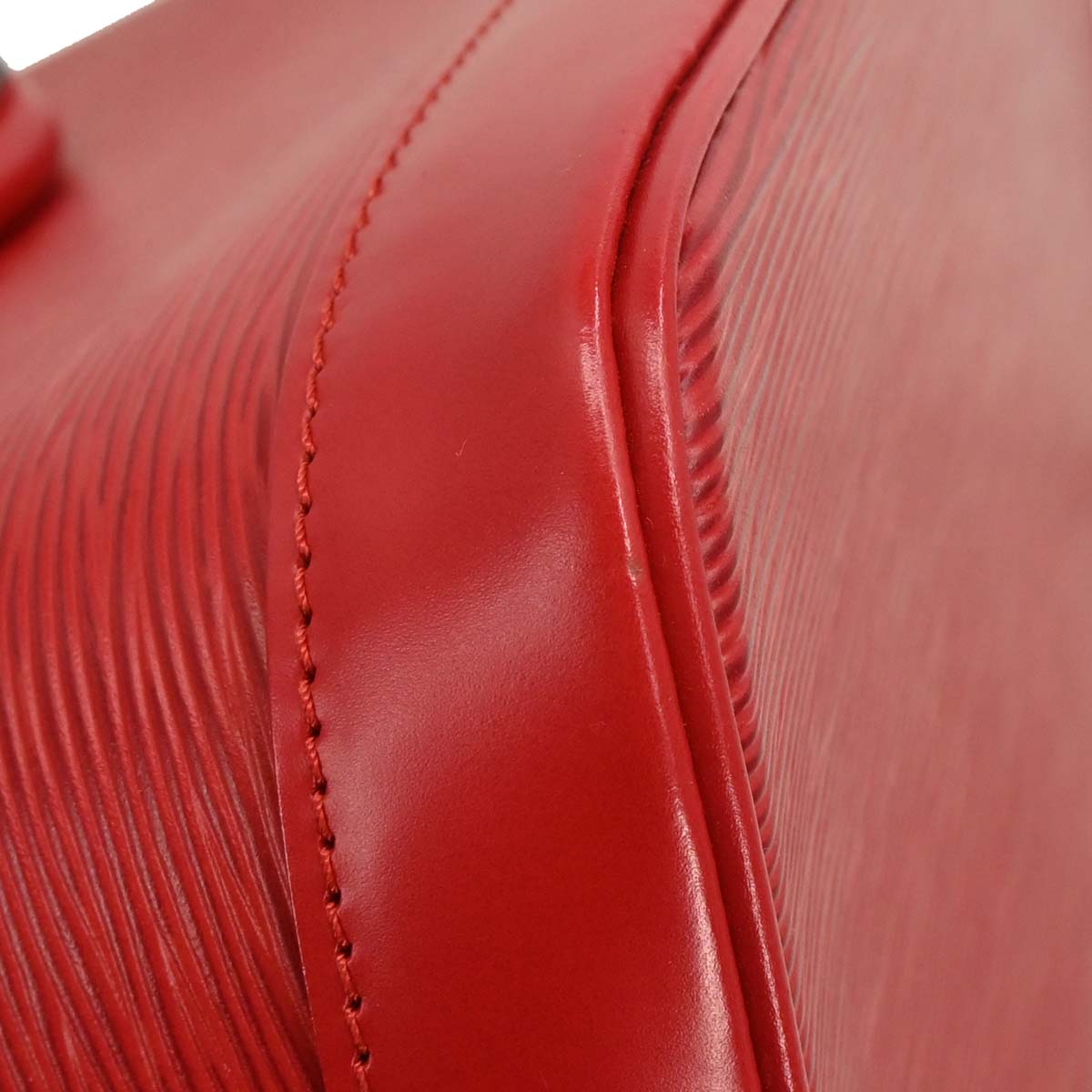 Louis Vuitton Red Epi Alma Handbag M52147