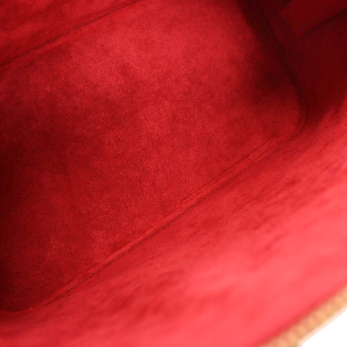 Louis Vuitton Red Epi Alma Handbag M52147