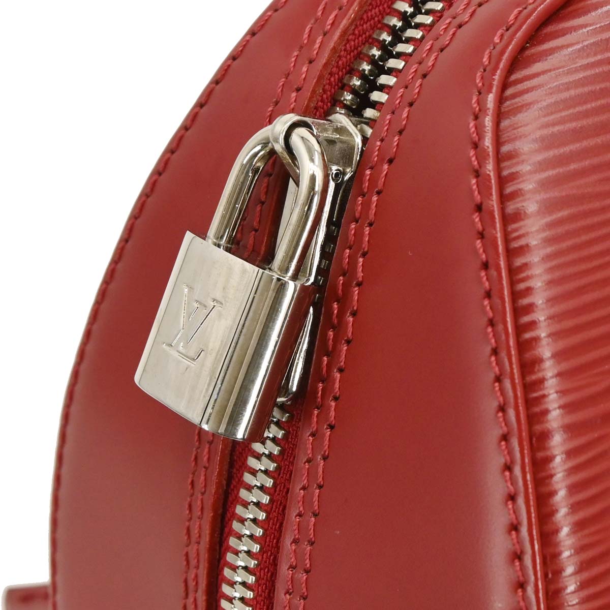 Louis Vuitton Red Epi Jasmin Handbag M5285M