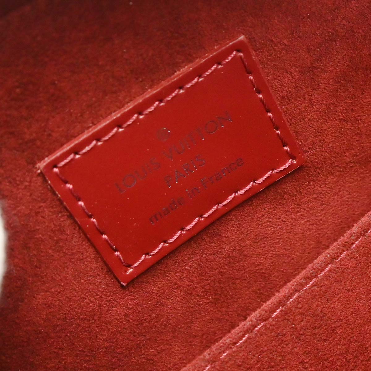 Louis Vuitton Red Epi Jasmin Handbag M5285M