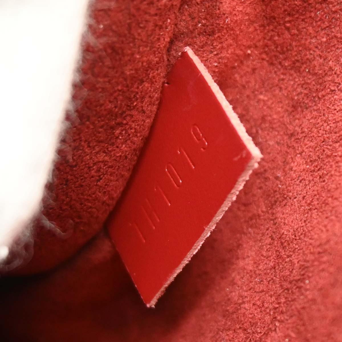 Louis Vuitton Red Epi Jasmin Handbag M5285M