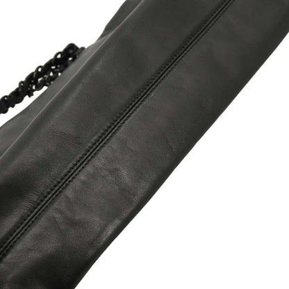 Chanel 1997-1999 Black Lambskin Tote Bag