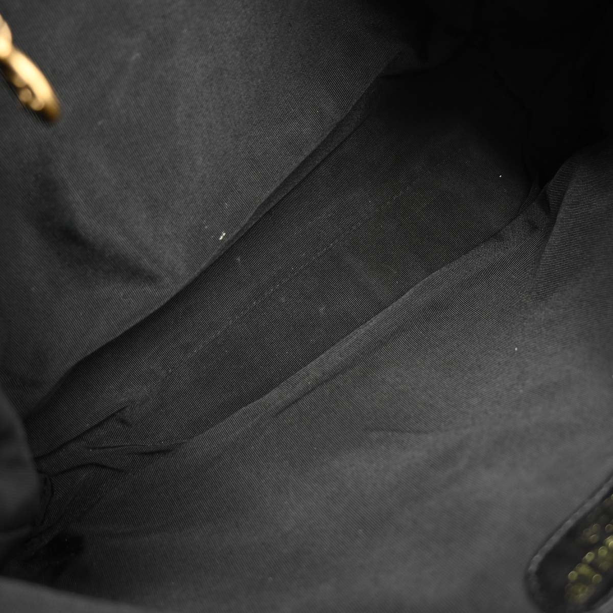 Chanel 1997-1999 Black Lambskin Tote Bag