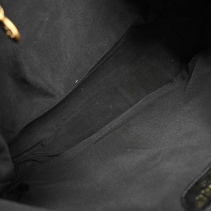 Chanel 1997-1999 Black Lambskin Tote Bag