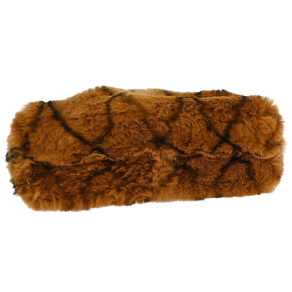 Chanel *2000-2002  Brown Fur Handbag