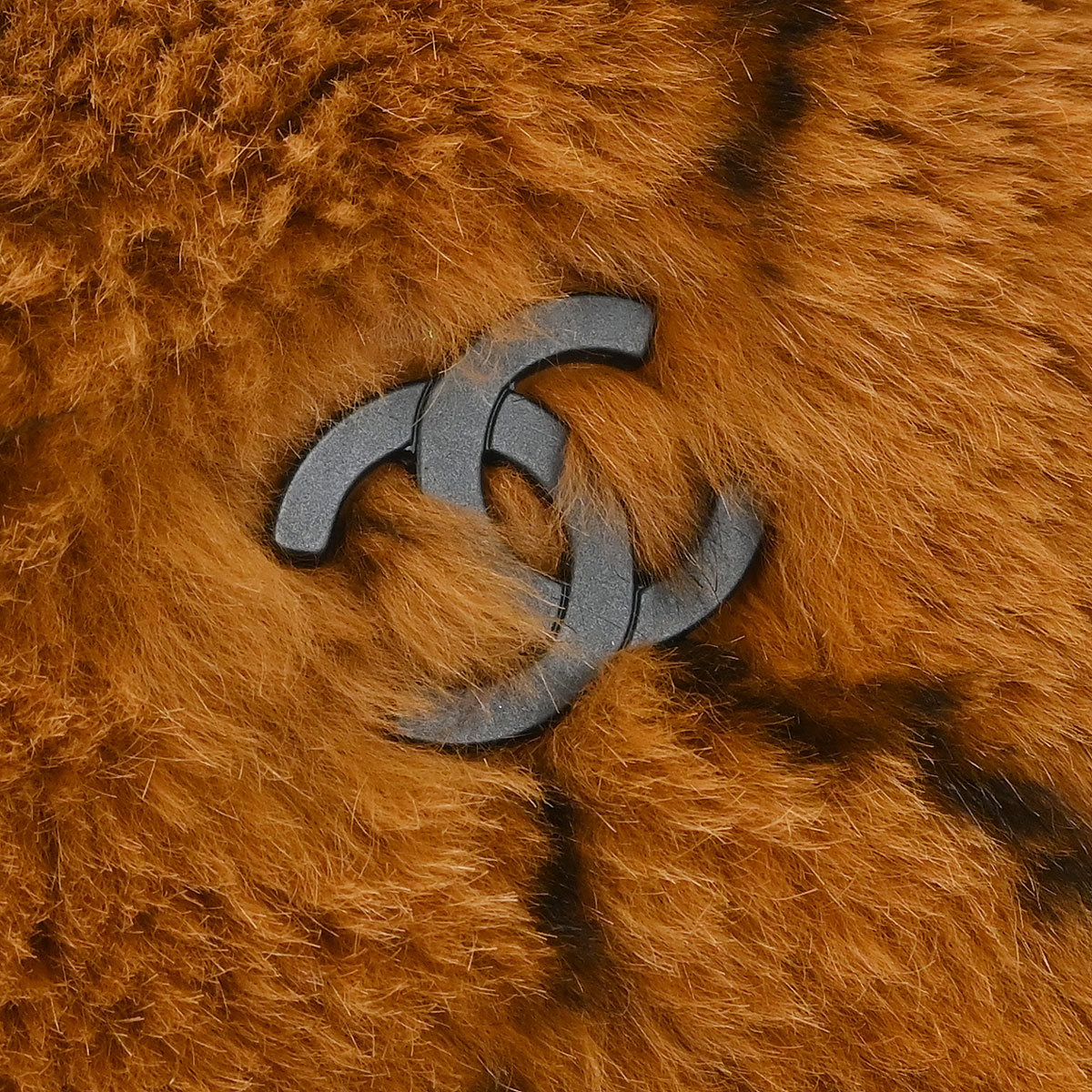 Chanel *2000-2002  Brown Fur Handbag