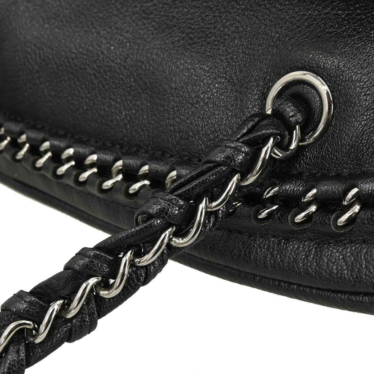 Chanel 2005-2006 Black Calfskin Luxury Line Bowling Bag Handbag