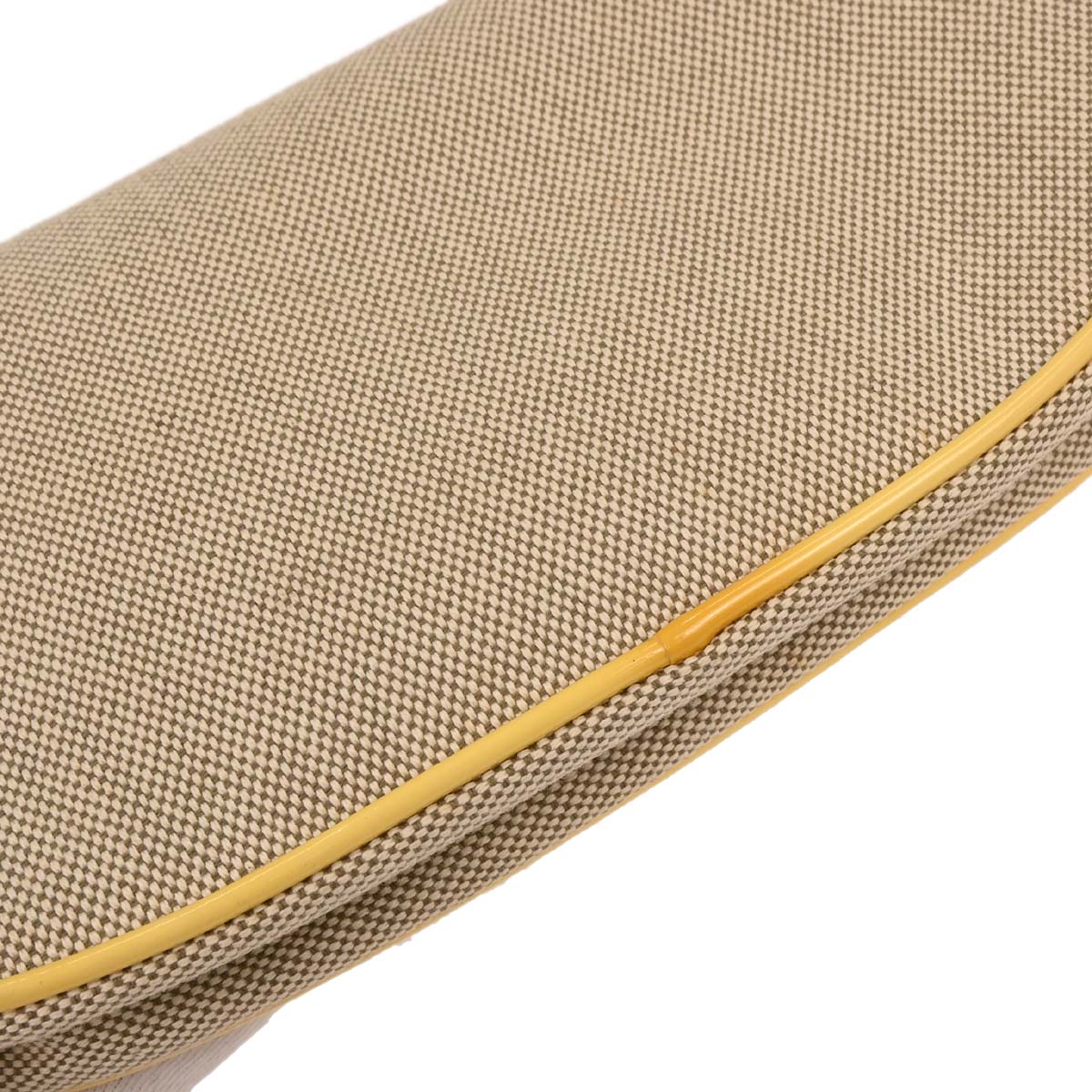 Chanel 2005-2006 Yellow Canvas Camellia No.5 CC Handbag