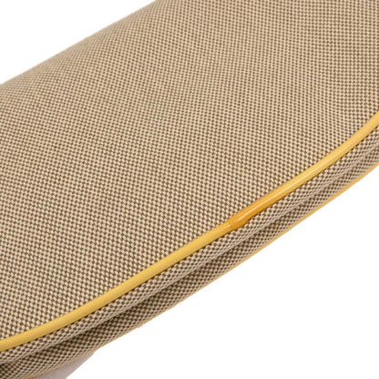 Chanel 2005-2006 Yellow Canvas Camellia No.5 CC Handbag