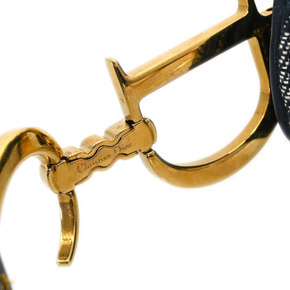 Christian Dior * Navy Trotter Saddle Handbag