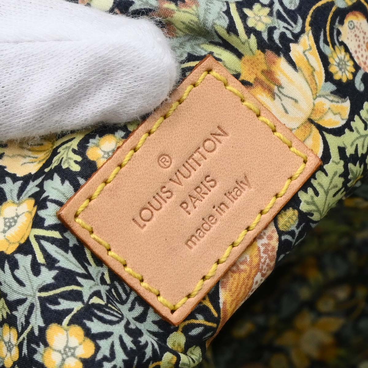 Louis Vuitton Blue Monogram Denim Patchwork Bowly Handbag M95376