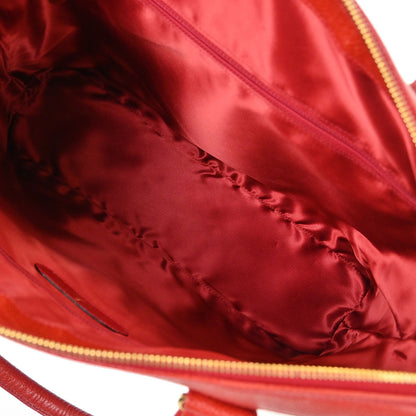 Chanel 1994-1996 Red Caviar Handbag