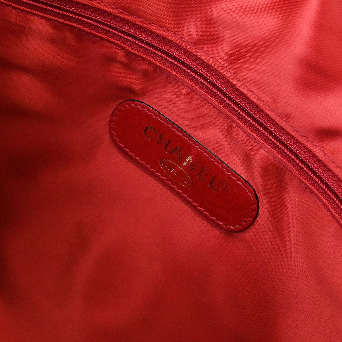 Chanel 1994-1996 Red Caviar Handbag