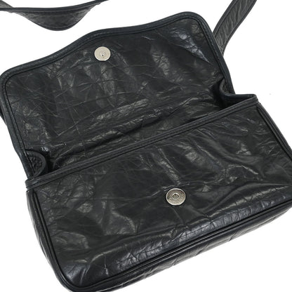 Chanel 2005-2006 Black Calfskin Wild Stitch Bum Bag