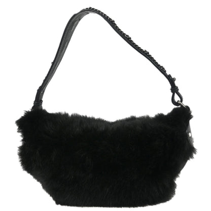 Chanel * 2005-2006 Black Fur Shoulder Bag