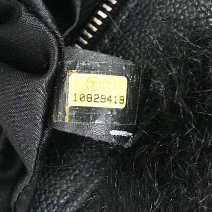 Chanel * 2005-2006 Black Fur Shoulder Bag