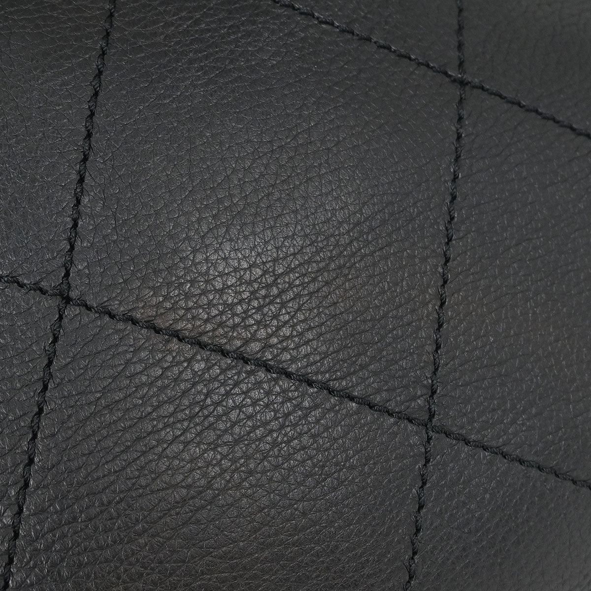 Chanel 2005-2006 Black Calfskin Mademoiselle Lock Wild Stitch Shoulder Bag