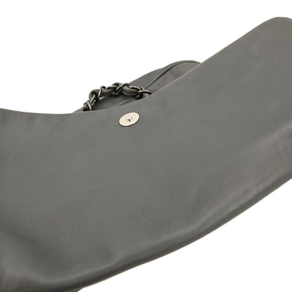 Chanel 2008-2009 Gray Lambskin Handbag