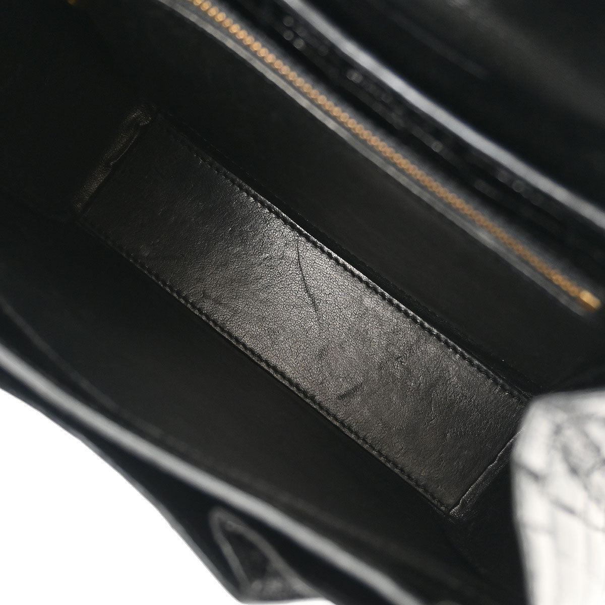 Cartier * Black Crocodile Panthere Handbag