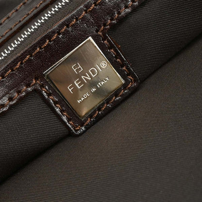 Fendi Brown Canvas Zucca Tote Bag