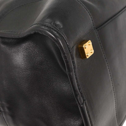 Loewe Black Leather Amazona 40 Handbag