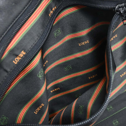 Loewe Black Leather Amazona 40 Handbag