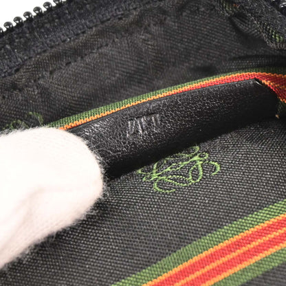 Loewe Black Leather Amazona 40 Handbag